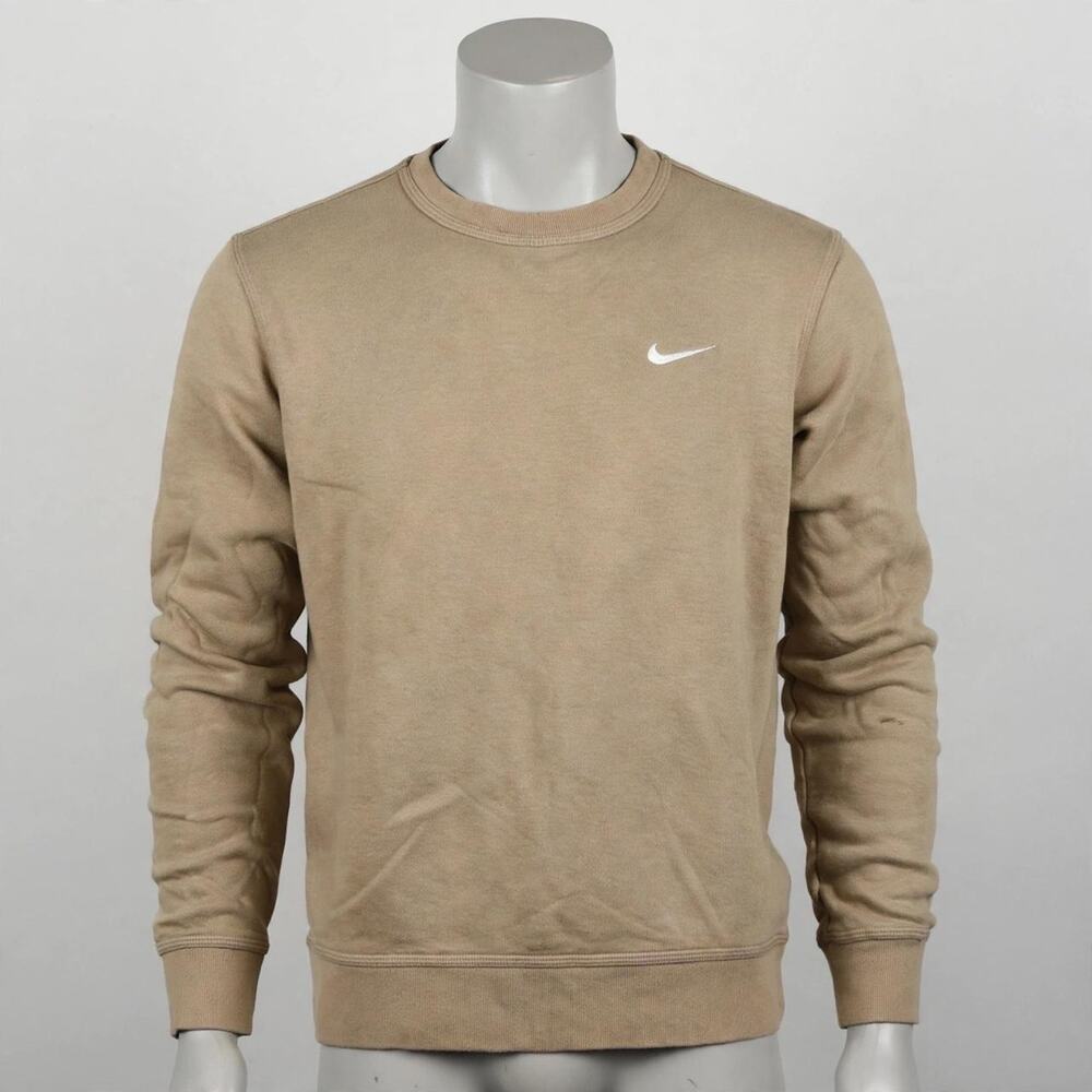 Nike crewneck sweatshirt in tanbeige size M